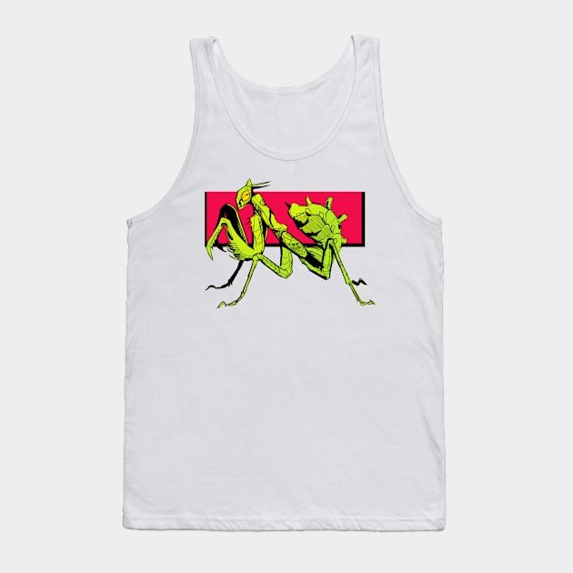 Devil Flower Mantis Tank Top by Chycero